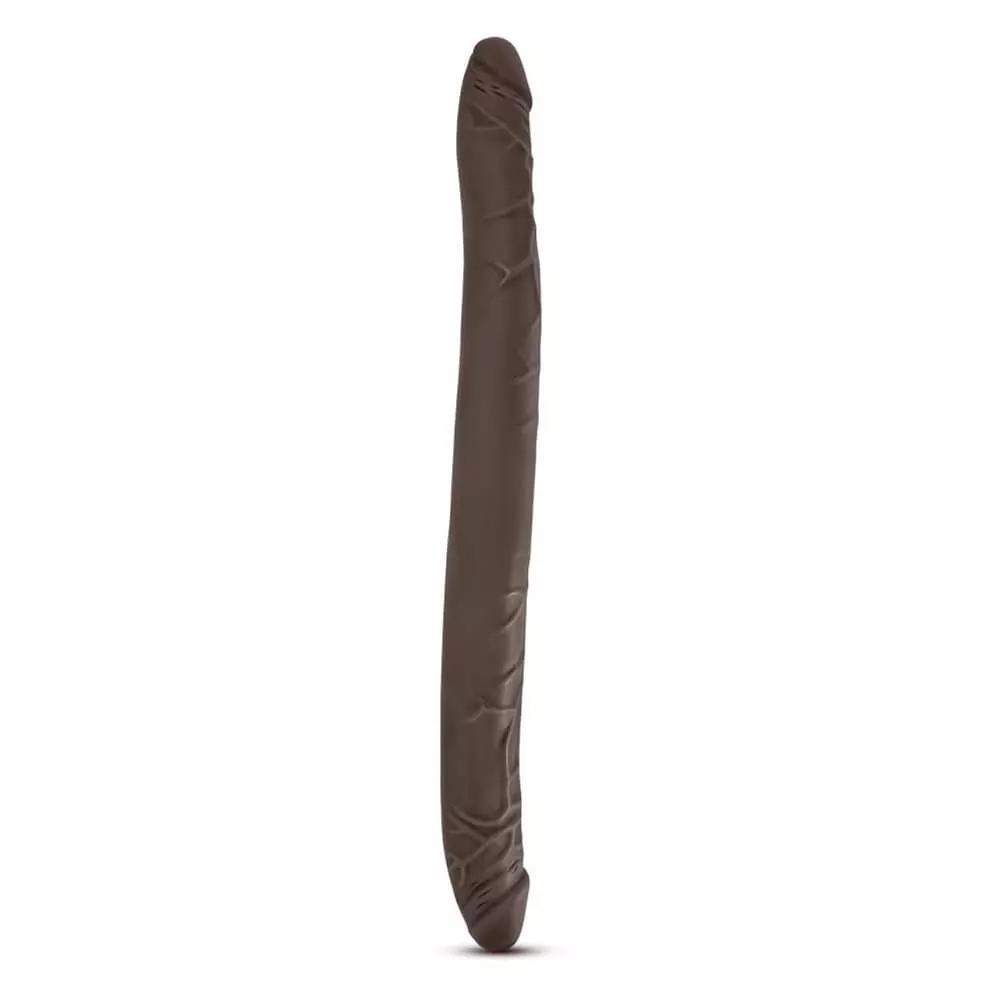 Dr. Skin 16 inch Realistic Double Dildo In Brown